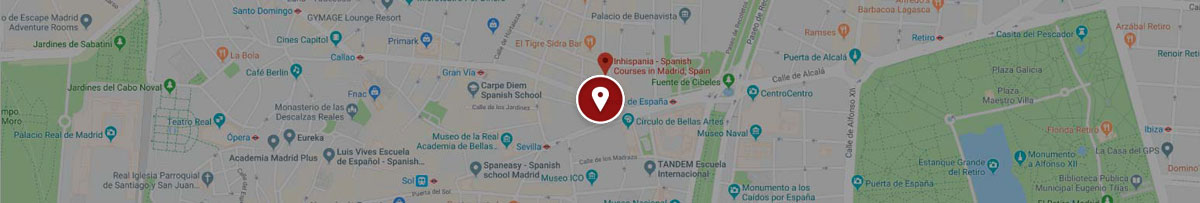 Estudia español en el centro de Madrid