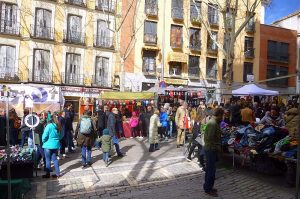 El Rastro fleamarket Madrid