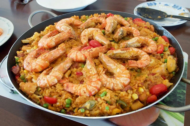 Paella valenciana España