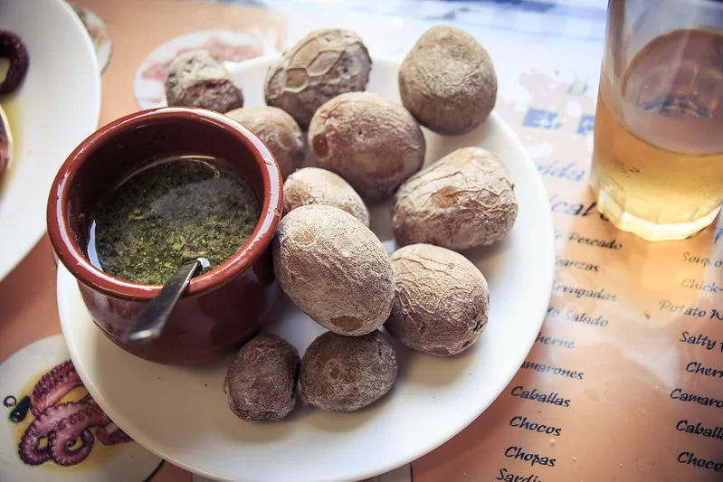 Papas arrugas España