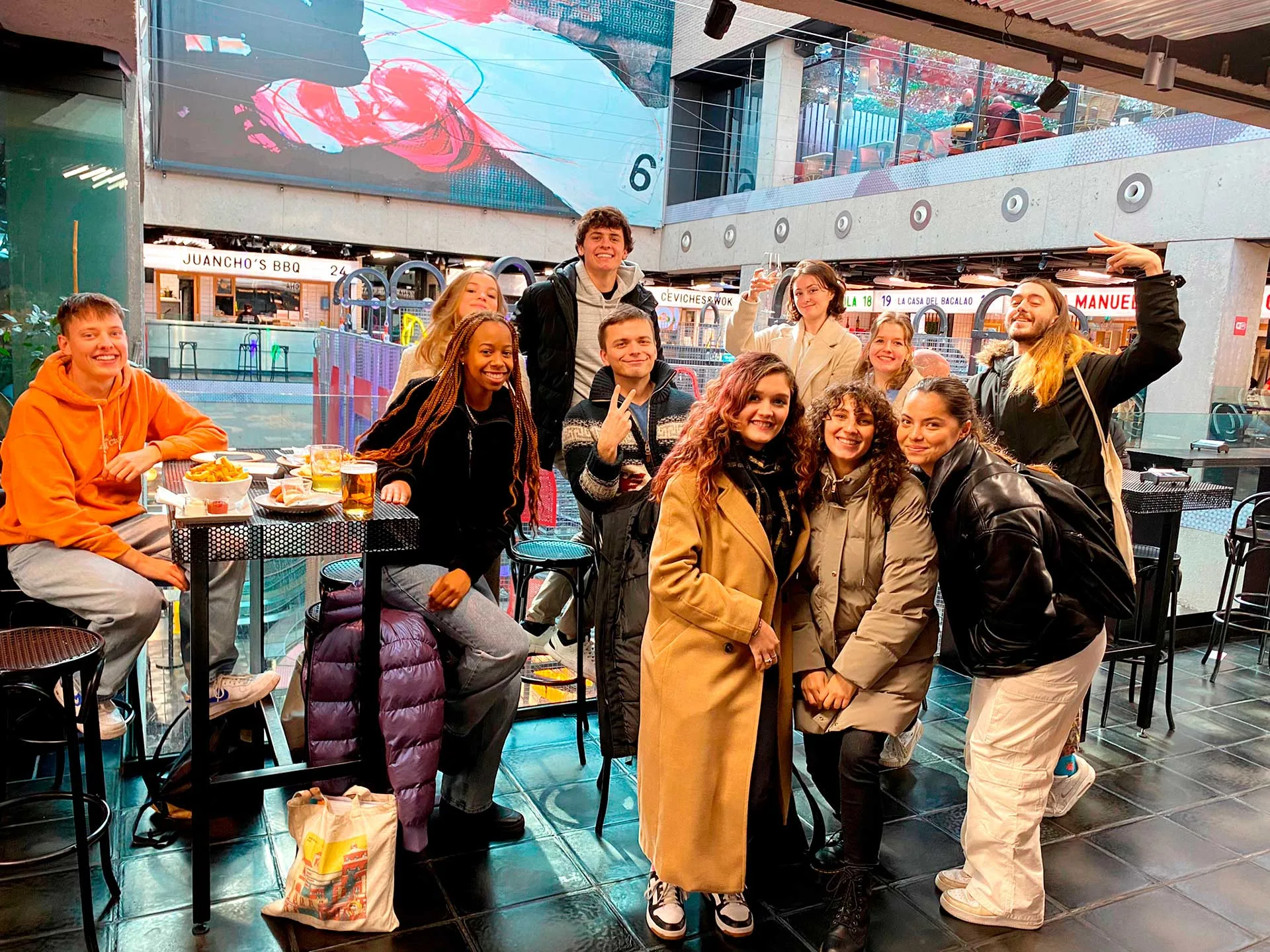 Mercado gourmet de San Antón Madrid