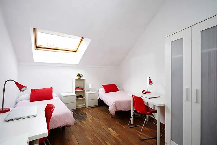 Habitaciones baratas para estudiantes en el centro de Madrid