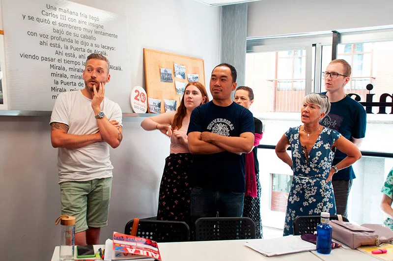 Clases grupales de español